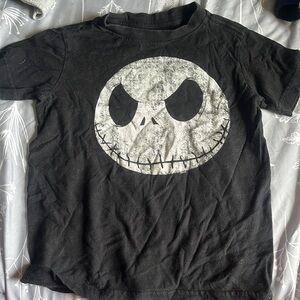 Kids XS old navy top, Jack skeleton